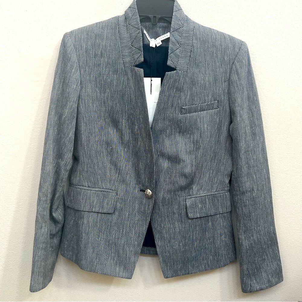 NWT Veronica Beard Farley Dickey Jacket Blazer Sz 6